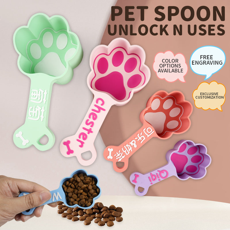Personalized Dog Food Scoop
