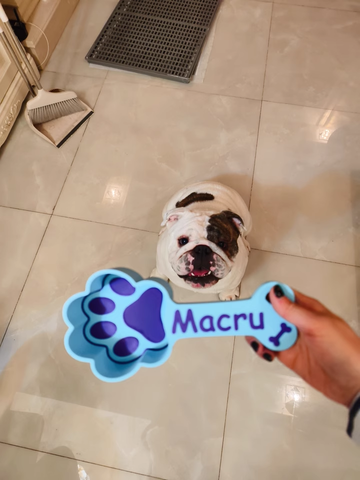 Personalized Dog Food Scoop
