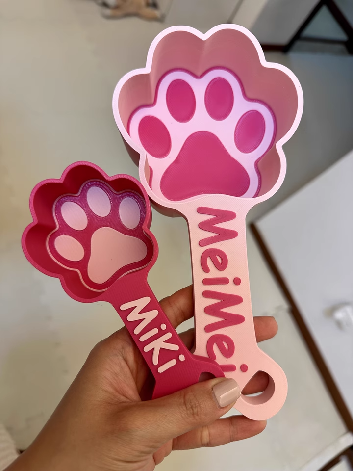 Personalized Dog Food Scoop