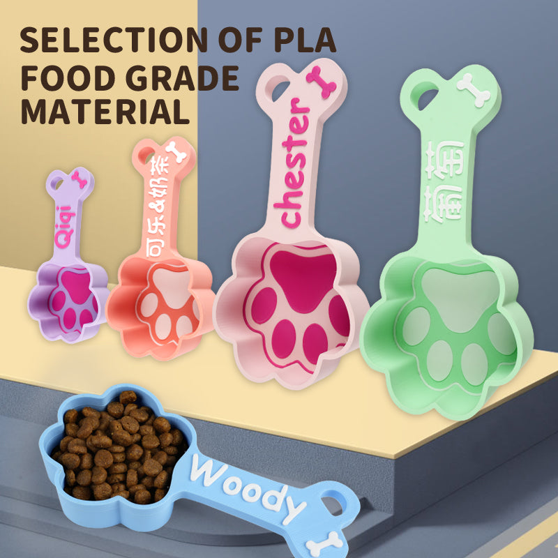 Personalized Dog Food Scoop