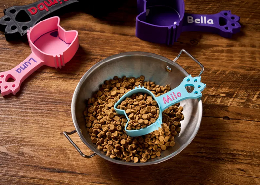 Personalized Cat Food Scoop Custom Cat Food Measuring Cup with Name Pet Accessories Gifts for Pet Lover