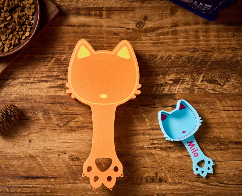 Personalized Cat Food Scoop Custom Cat Food Measuring Cup with Name Pet Accessories Gifts for Pet Lover