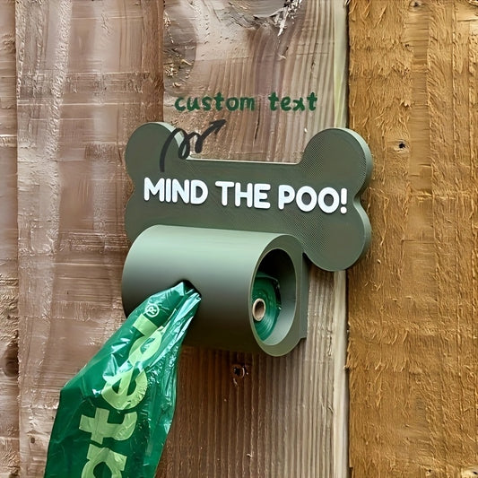 [Engraved Name Available] Dog Poop Bag Dispenser Box