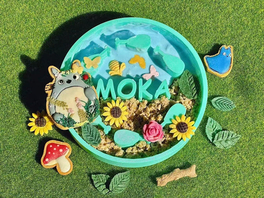 Custom Slow Feeder Dog Bowl - Personalized Dog Bowl with Name - Ideal Slow Feeder for Large and Small Breeds - Unique Design for Healthy Eating